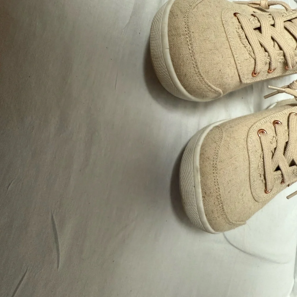Skechers BOBS Beige Casual Shoes - Picture 3 of 12
